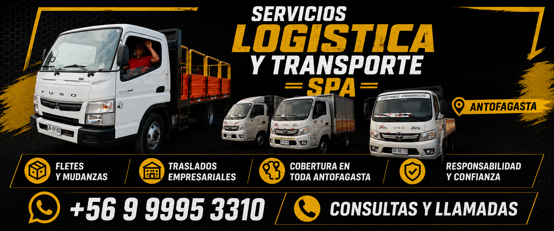 Camiones y servicios de traslado